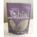 plastic resealable agricultural seed packaging bag/stand up pouch with zipper